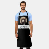 Aangepaste foto's van Dog Kitchen Schort (Gedragen)