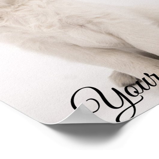 Aangepaste foto's van Portret Poster (Hoek)