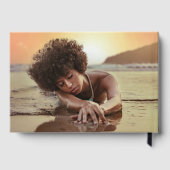 Aangepaste Foto's Verjaardagsfeest Magazine Hoesje Gastenboek (Achterkant)