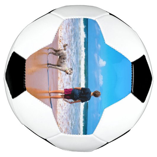 Aangepaste foto's Voetbal Uw ontwerp - met Pet (Gedraaid)