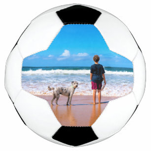 Aangepaste foto's Voetbal Uw ontwerp - met Pet