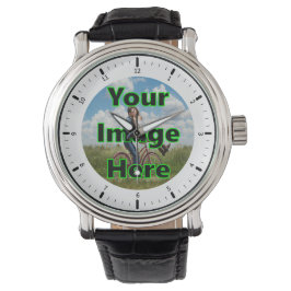 Aangepaste foto's volgen | Keepslag Watch Horloge