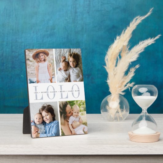 Aangepaste foto's voor kleine kinderen Foto-collag Fotoplaat (Zijkant)