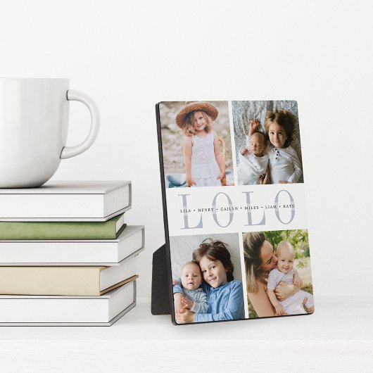 Aangepaste foto's voor kleine kinderen Foto-collag Fotoplaat