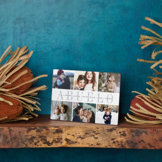 Aangepaste foto's voor kleinkinderen Foto's Fotoplaat (Zijkant)