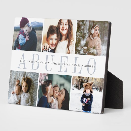 Aangepaste foto's voor kleinkinderen Foto's Fotoplaat (Zijkant)