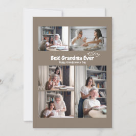 Aangepaste foto's voor oma kerstkaart