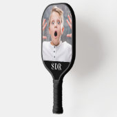 Aangepaste fotoserie Aangepaste 3-Letter-Monogram Pickleball Paddle (Links)