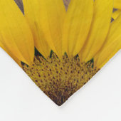Aangepaste fotoserie Collage Rustic Sunflower Wood Fleece Deken (Hoek)