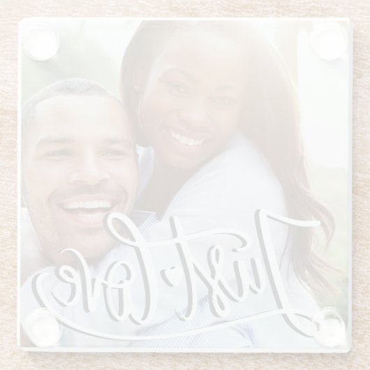 Aangepaste fotoserie glazen onderzetter (Achterkant)