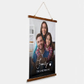 Aangepaste fotoserie hangend wandkleed (Gebogen)
