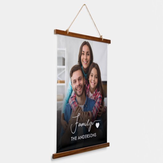 Aangepaste fotoserie hangend wandkleed (Gebogen)