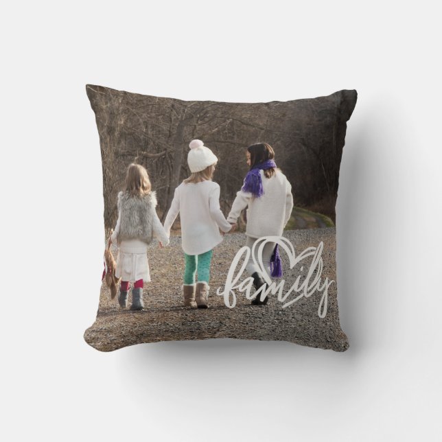 Aangepaste fotoserie kussen (Voorkant)