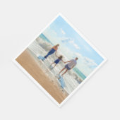 Aangepaste fotoservetten met uw favoriete foto's servet (Hoek)