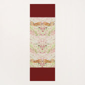 Aangepaste fotosimulatie denkwijze Yoga Mat (Achterkant)