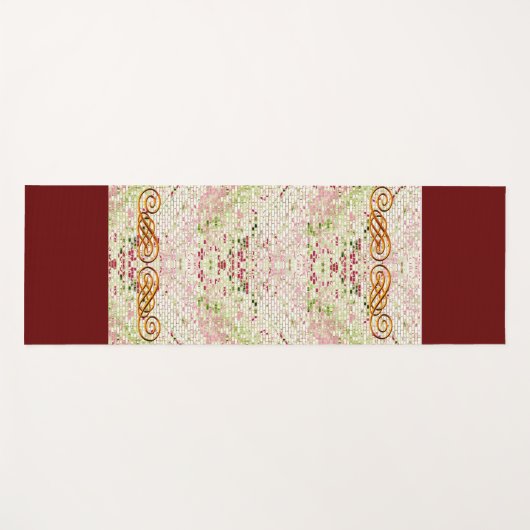 Aangepaste fotosimulatie denkwijze Yoga Mat (Voorkant (horizontaal))