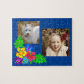 Aangepaste fotosjablonen Kinder Legpuzzel (Horizontaal)