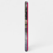 Aangepaste fotosjabloon 2 verticale foto's Naam Ro iPhone Hoesje (Linkerkant)