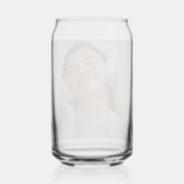 Aangepaste Fotosjabloon Blikvorm Glas (Achterkant)