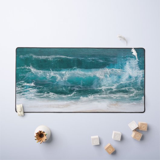 Aangepaste fotosjabloon Gepersonaliseerd Modern Ee Bureaumat (Kindertafel)