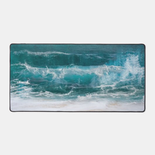 Aangepaste fotosjabloon Gepersonaliseerd Modern Ee Bureaumat (Voorkant)