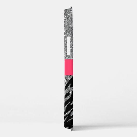 Aangepaste fotosjabloon Girly Pink Animal Pattern Case-Mate iPhone Case (Achterkant / Rechts)