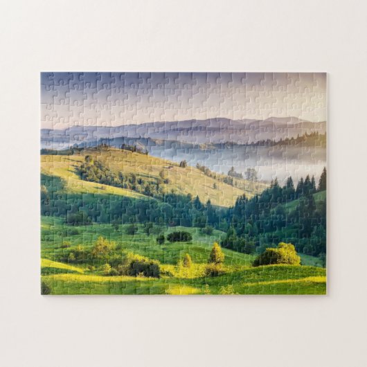 Aangepaste fotosjabloon legpuzzel (Horizontaal)