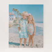 Aangepaste fotosjabloon legpuzzel (Verticaal)