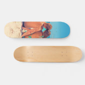 Aangepaste fotoskateboard met je favoriete foto's persoonlijk skateboard (Horizontaal)
