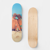 Aangepaste fotoskateboard met je favoriete foto's persoonlijk skateboard (Voorkant)