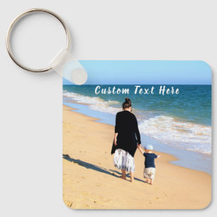 Aangepaste Fotosleutelhanger Gepersonaliseerde Tek Sleutelhanger
