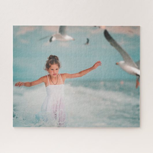 Aangepaste Fotospel Puzzel (Horizontaal)