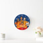 Aangepaste fotosportploeg ronde klok (Huis)