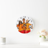 Aangepaste fotosportploeg ronde klok (Huis)