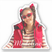 Aangepaste Fotostickers | Persoonlijke Vinyl Stick Sticker (Voorkant)
