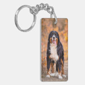 Aangepaste fotosympathie - Pet Loss - Pet Memorial Sleutelhanger (Voorkant Links)