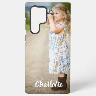 Aangepaste fototekst aangepast samsung galaxy hoesje