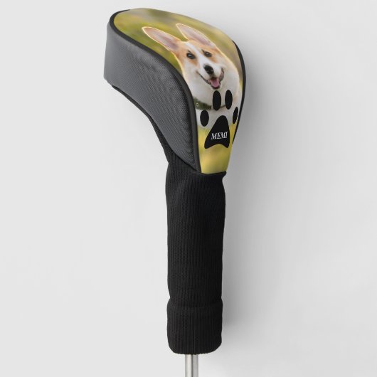 Aangepaste fototekst Creëer Uw eigen gepersonalise Golfheadcover (Schuin)