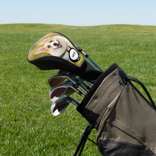 Aangepaste fototekst Creëer Uw eigen gepersonalise Golfheadcover (Insitu)