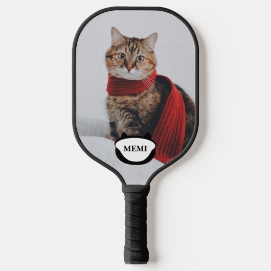 Aangepaste fototekst Creëer Uw eigen persoonlijke  Pickleball Paddle (Voorkant)