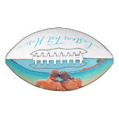 Aangepaste fototekst Football Liefde foto's Gift (Voorkant)