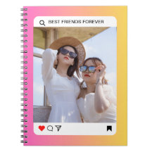 aangepaste fototekst instagram moderne roze