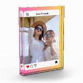 aangepaste fototekst instagramblok decoratie fotoblokken (Links)