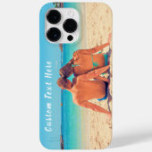 Aangepaste fototekst Je favoriete foto's cadeau Case-Mate iPhone Case (Achterkant)