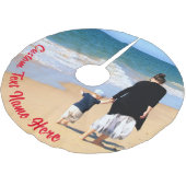 Aangepaste fototekst Kerstboom Rok je foto's (Gekanteld)