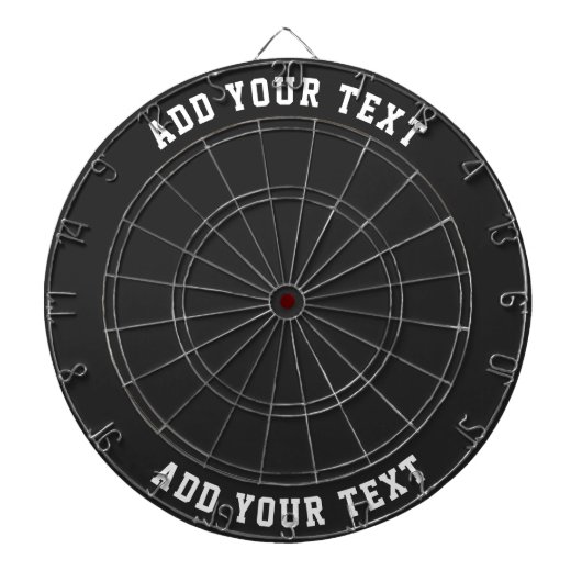 Aangepaste fototekst Kleur aangepast dartboard Dartbord (Voorkant)