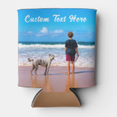 Aangepaste fototekst Koelbox Uw foto's bekijken Blikjeskoeler (Voorkant)