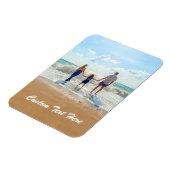 Aangepaste fototekst Magnet je familie foto's Gift Magneet (Linkerzijde)