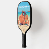 Aangepaste fototekst Pickleball Paddle Je herinner (Links)