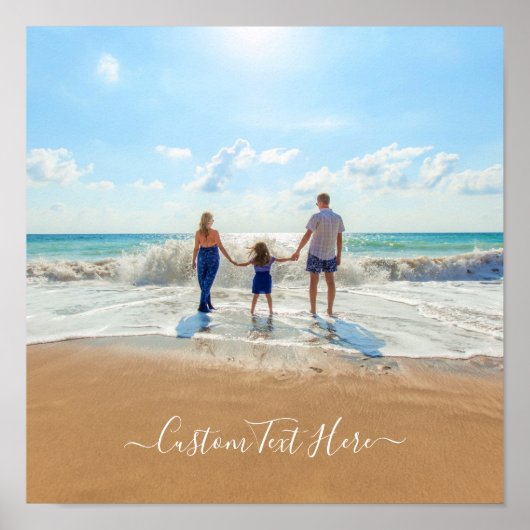 Aangepaste fototekst Poster je favoriete foto's (Voorkant)